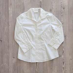 Chicos 3/4 Sleeve Dress Shirt